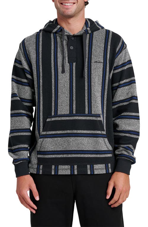 Quiksilver Quiksilver Playa Stripe Henley Hoodie