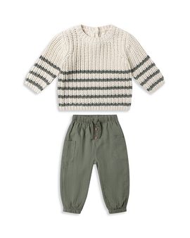 Quincy Mae Quincy Mae Boys' Sweater & Joggers Set