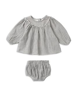 Quincy Mae Quincy Mae Girls' Mia Top & Bloomers Set