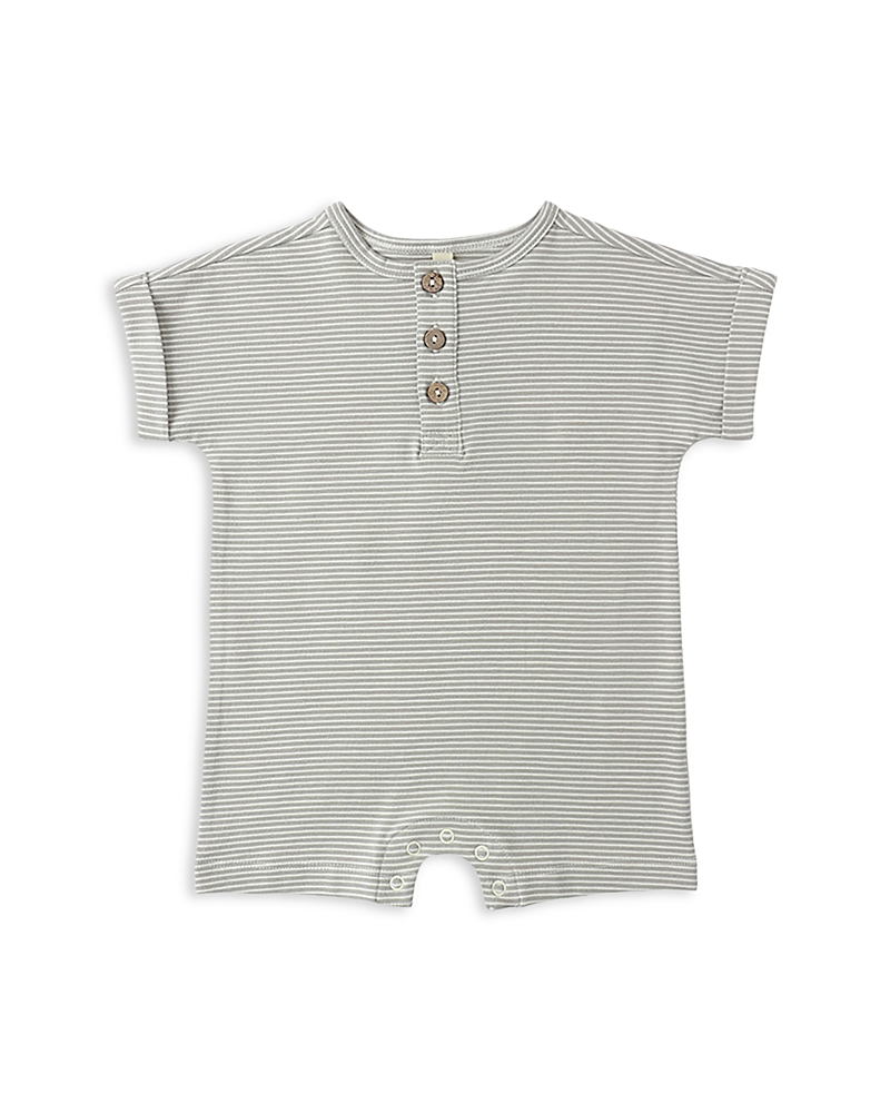 Quincy Mae Quincy Mae Girls' Striped Short Sleeve One Piece