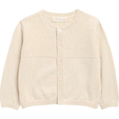 QUINCY MAE QUINCY MAE Heathered Organic Cotton Knit Cardigan