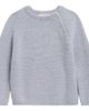 QUINCY MAE QUINCY MAE Kids' Bailey Heathered Organic Cotton Knit Sweater - 1