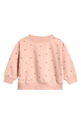 QUINCY MAE QUINCY MAE Kids' Relaxed Heart Sweatshirt