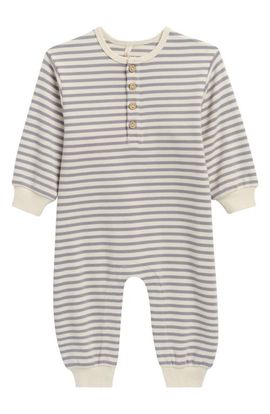 QUINCY MAE QUINCY MAE Kids' Stripe Stretch Organic Cotton Romper