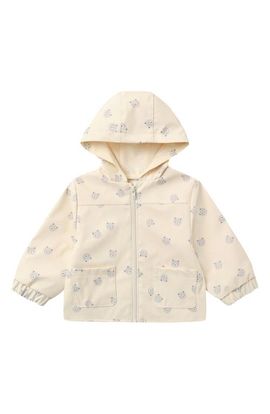 QUINCY MAE QUINCY MAE Print Hooded Raincoat