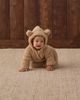 Quincy Mae Quincy Mae Unisex Faux Sherpa Hooded Bear Footie - 2