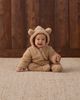 Quincy Mae Quincy Mae Unisex Faux Sherpa Hooded Bear Footie - 5