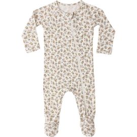 QUINCY MAE QUINCY MAE Wildflower Zip Footie