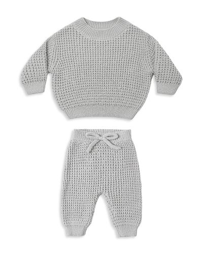 Quincy Mae Quincy MaeUnisex Chunky Knit Cotton Blend Sweater & Pants Set