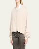 R13 Balloon-Sleeve Cotton Bomber Jacket - 4