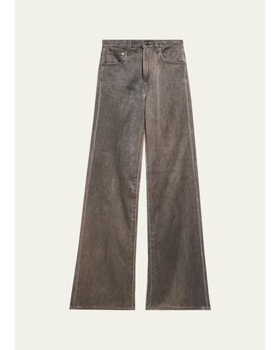 R13 Charlotte Flared Stretch Denim Jeans
