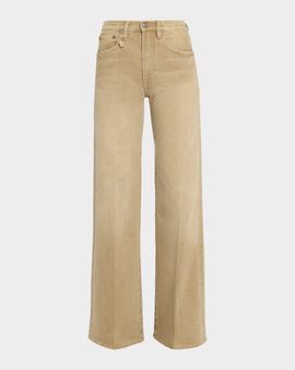 R13 Charlotte Wide-Leg Jeans