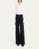 R13 Cropped Long-Sleeve Boxy Shirt - 2