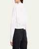 R13 Cropped Long-Sleeve Boxy Shirt - 3