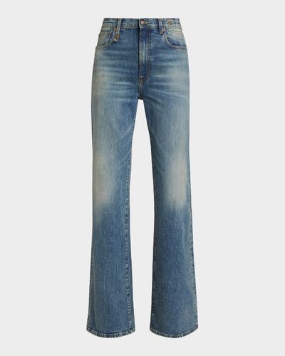 R13 Jane High-Rise Boot-Cut Jeans