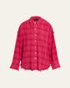 R13 Long-Sleeve Shredded Seam Shirt - 1