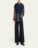 R13 Long-Sleeve Silk Overlay Shirt - 2