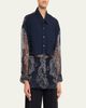 R13 Long-Sleeve Silk Overlay Shirt - 4
