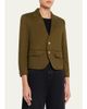 R13 Pleated Boyfriend Blazer - 4