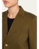 R13 Pleated Boyfriend Blazer - 5