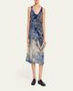 R13 Printed Midi Tank Dress - 2