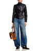 R13 R13 Asymmetrical Front Leather Jacket - 2