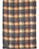 R13 R13 Beige & Black Oversized Padded Scarf - 1