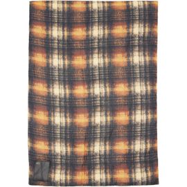 R13 R13 Beige & Black Oversized Padded Scarf