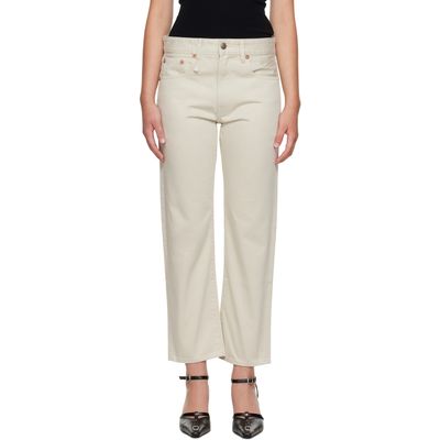 R13 R13 Beige Romeo Jeans
