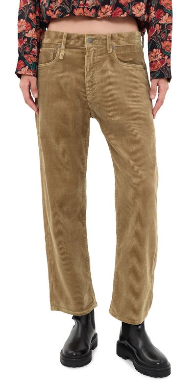 R13 R13 BF Corduroy Pants Heavy Tan Cord Brown
