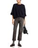 R13 R13 Bf High Rise Straight Jeans in Brown Snake Jacquard - 2