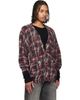 R13 R13 Black & Red Printed Oversized Cardigan - 2
