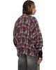 R13 R13 Black & Red Printed Oversized Cardigan - 3