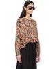 R13 R13 Black & Red Printed Oversized Sweater - 2