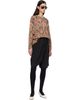 R13 R13 Black & Red Printed Oversized Sweater - 4