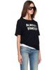 R13 R13 Black 'Almost Famous' Relaxed T-shirt - 2