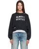 R13 R13 Black 'Almost Famous' Sweatshirt - 1