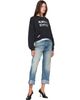 R13 R13 Black 'Almost Famous' Sweatshirt - 4