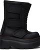 R13 R13 Black Chunky Racing Boots - 1