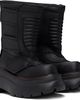 R13 R13 Black Chunky Racing Boots - 4