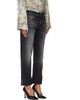 R13 R13 Black Cuffed BF Jeans - 2