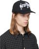 R13 R13 Black 'New York' Baseball Cap - 2