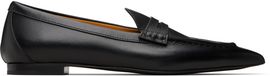 R13 R13 Black Pointed Toe Loafers