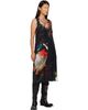 R13 R13 Black Sleeveless Midi Dress - 4