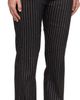 R13 R13 Black Tailored Boy Straight Trousers - 2