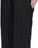 R13 R13 Black Triple Pleat Crossover Trousers - 3