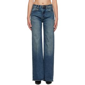 R13 R13 Blue Flared Jeans