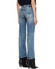 R13 R13 Blue Joan Cropped Flare Jeans - 3