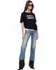 R13 R13 Blue Joan Cropped Flare Jeans - 4