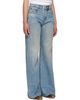 R13 R13 Blue Straight Jeans - 2